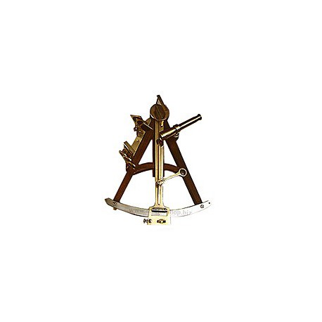 Octant laiton et bois - 3103