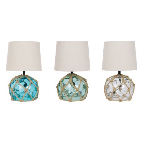 Lampe de chevet Bolide - bleu, Linge de maison et décoration