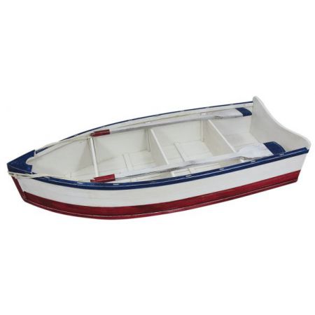 Etagère bateau  bois  peint 4 casiers