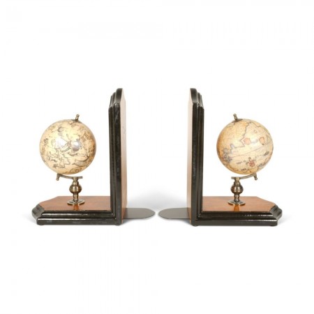 Globes serre livres Céleste et Terrestre - Marineshop.fr