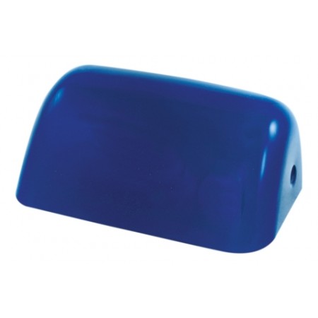 Lampe banquier opaline de remplacement bleu - Marineshop